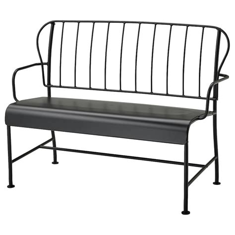 LÄCKÖ loveseat, outdoor, gray - IKEA