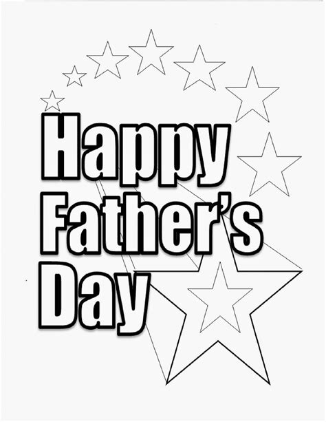 Let It Shine: Father's Day Coloring Pages