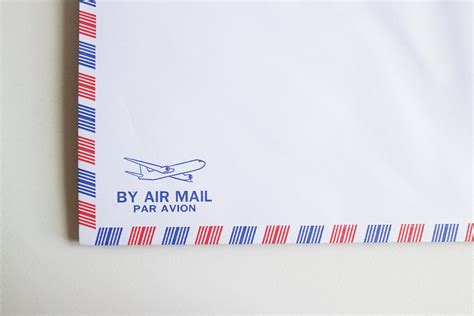 Set of 20 Classic Airmail Envelopes. - Etsy