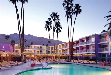 Color Spectrum Comes Alive at a Greater Palm Springs Hotel, Resort