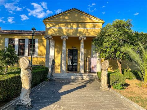 Exterior View of the Archaeological Museum of Sparta Located in Sparta ...