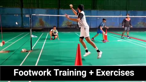 Footwork Training, Badminton training for beginners | Exercise, Fitness training, Badminton
