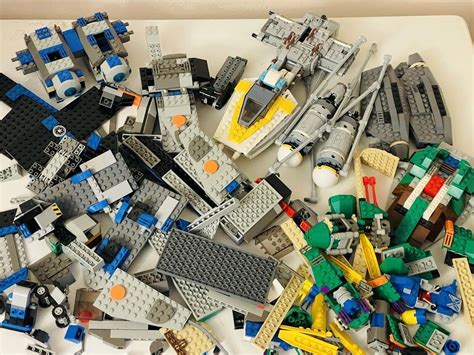 Lego Vintage Star Wars parts & Pieces INCOMPLETE sets Lot of over 5 Lbs ...