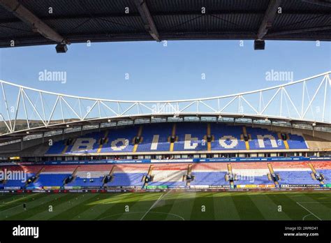 Bolton, UK, 5th September, 2023, A general view before the EFL Trophy North Group E match ...