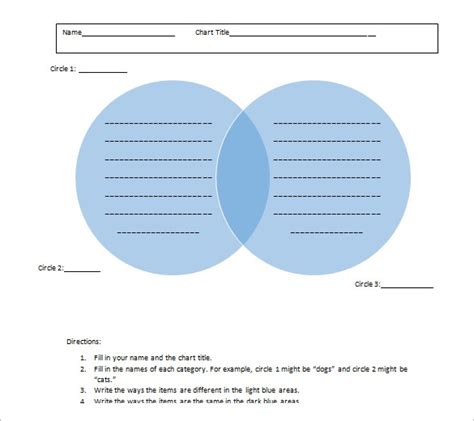 20+ Editable Venn Diagram Templates Free Word, PDF, Doc Formats