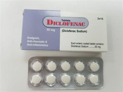 Diclofenac Sodium 50Mg Tab : Diclofenac sodium 50 mg tablet works by reducing the formation of ...