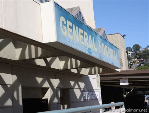 General Hospital Set Experience