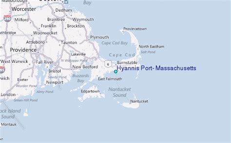 Hyannis Port, Massachusetts Tide Station Location Guide