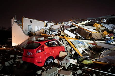 Six dead as tornadoes and severe storms rip through Tennessee