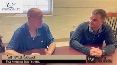 [WATCH] Coosa Valley Medical Center One-on-One with Fayetteville’s Matt Collier – Horseshoe Bend ...