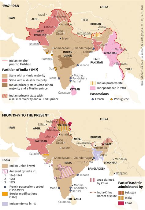 Identity mobilization driving the Partition of India - World Atlas of ...