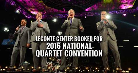 National Quartet Convention Returning to Pigeon Forge in 2016