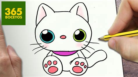 Dibujos De Gatos Kawaii Paso A Paso - heartfeltblurbs.blogspot.com