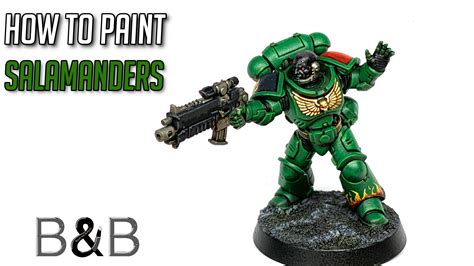 Video 'How to paint Salamanders' - The Brush and Boltgun