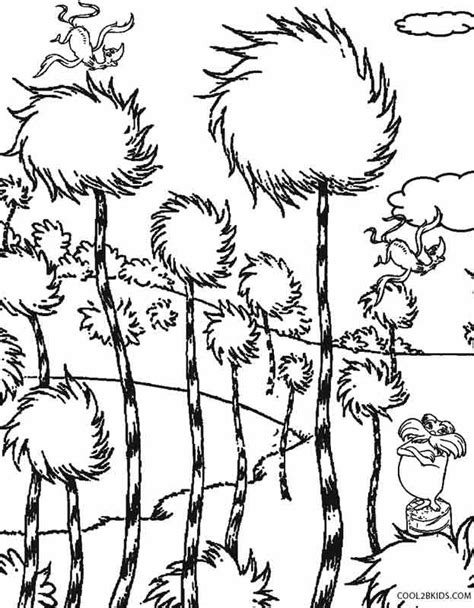 Printable Lorax Coloring Pages For Kids | Cool2bKids | Dr seuss ...