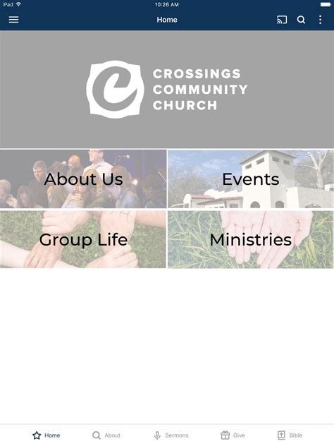 App - Crossings Community Church