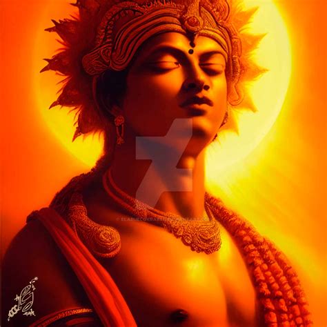 Hindu god Surya by ElAbueloKraken on DeviantArt