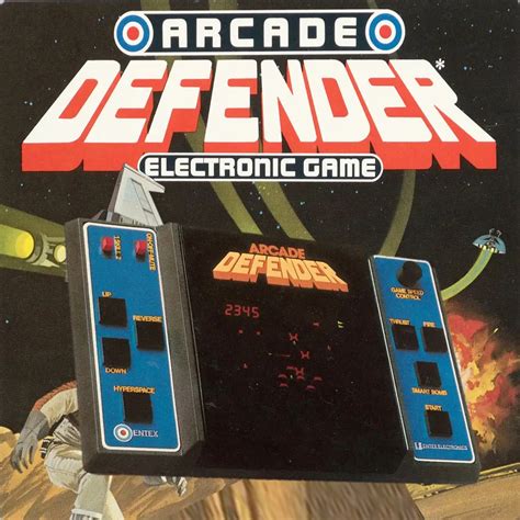 Arcade Defender Handheld Game (1982, Entex) - Next Stop Nostalgia ...