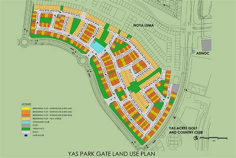 Yas Park Gate at Yas Island by Aldar Properties - Master Plan