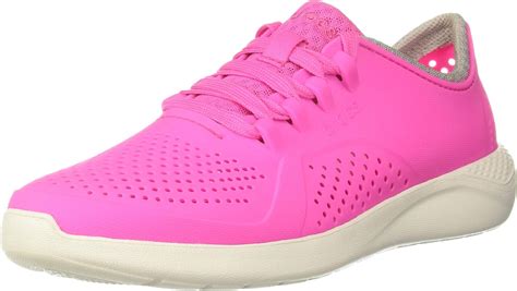 Crocs Women's LiteRide Pacer Sneaker, electric Pink, 11 M US : Amazon.fr: Mode