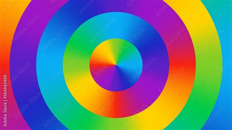 Colorful abstract wallpaper consisting of bright gradient colored ...