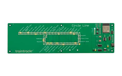 London Underground - Circle Line - Traintrackr - Live LED Maps