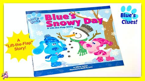 BLUE'S CLUES "BLUE'S SNOWY DAY" - Read Aloud - Storybook for kids ...