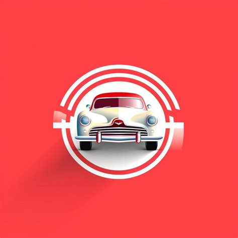Premium AI Image | automobile against a solid color background