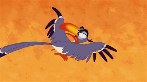 Zazu from "The Lion King" via GIPHY | Lion king, Lion king drawings, Disney