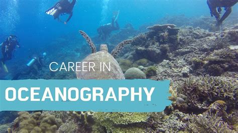 Career In Oceanography.Detailed information on scope, jobs, salary etc ...