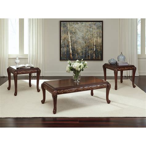 Signature Design by Ashley Florrilyn 3 Piece Coffee Table Set - Walmart.com - Walmart.com