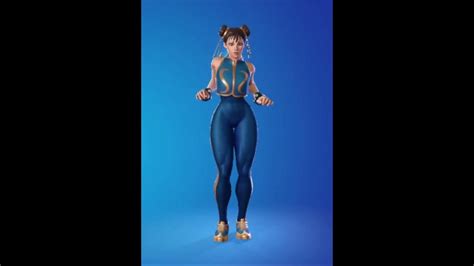 Fortnite's Chun Li Dancing Party Hips... but at what cost. - YouTube