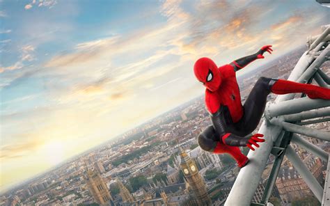 5k spider man far from home Mac Wallpaper Download | AllMacWallpaper