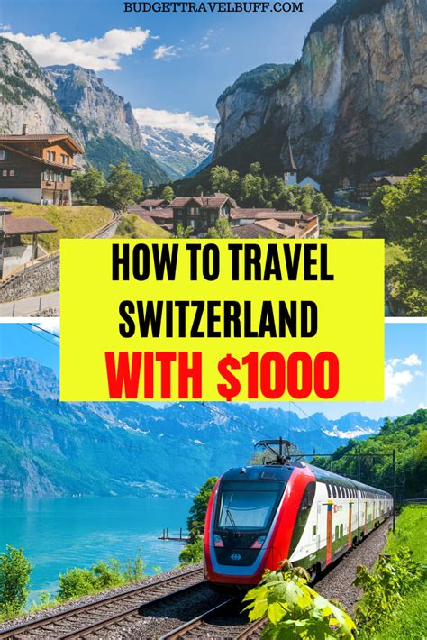 Switzerland solo travel with $1000 backpacking travel guide – Artofit