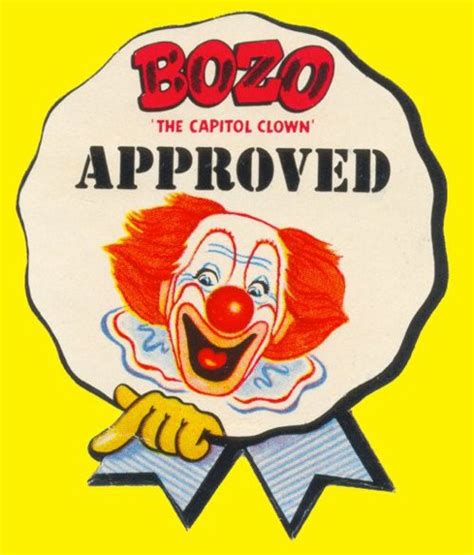 Bozo The Capitol Clown Approved Label | Releases | Discogs