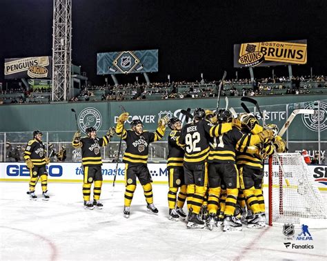 Boston Bruins 2023 Winter Classic Champions Team Celebration 8" x 10 ...