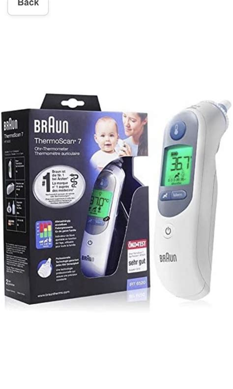 Braun Thermoscan 7, Health & Nutrition, Thermometers on Carousell