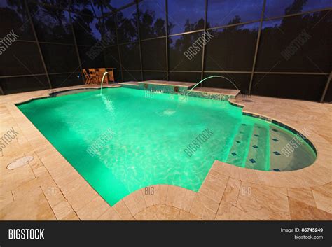 Pool Night Image & Photo (Free Trial) | Bigstock