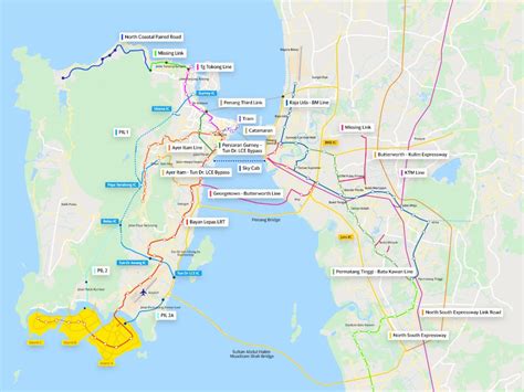 Penang LRT With 27 Stations Is Expected To Be Completed In 5 Years