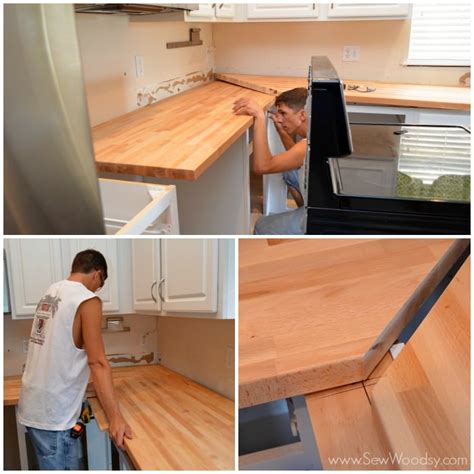 Tips & Tricks on Installing Butcher Block Countertops - Sew Woodsy