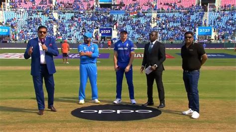 ICC World Cup 2023: England win the toss and elect to field first against India - Crictoday