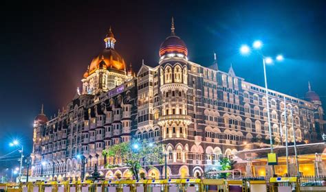 Taj Mahal Palace, a Historic Builging in Mumbai. Built in 1903 Stock ...