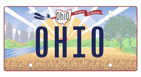 New Standard Ohio License Plate Design Revealed - 100.5 WKXA