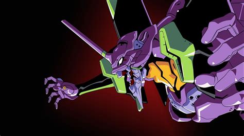 Robot illustration, anime, Neon Genesis Evangelion, EVA Unit 01 HD wallpaper | Wallpaper Flare