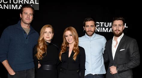 ‘Nocturnal Animals’ Cast Meets the Press at L.A. Photo Call! | Aaron Johnson, Amy Adams, Armie ...