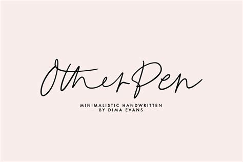 Other Pen / handwritten script | Script Fonts ~ Creative Market