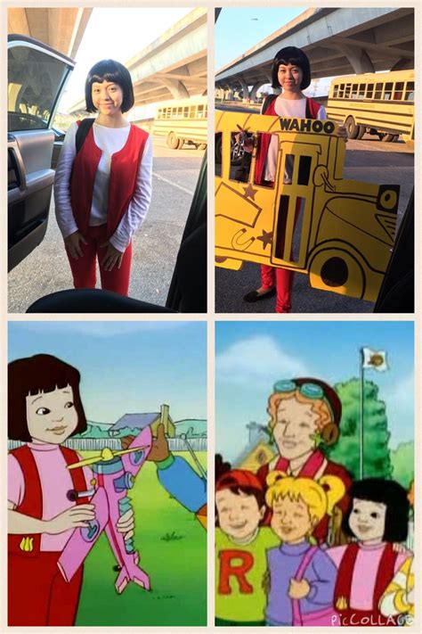 The Magic School Bus -Wanda Li costume | Magic school bus, School spirit week, Halloween coustumes