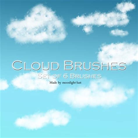 Clouds Photoshop Brushes | PSDDude