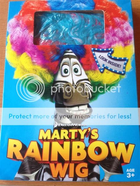 Marty's Rainbow Wigs Madagascar 3 Great Kid's Birthday Party Favor ...