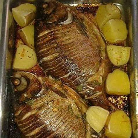 PESCADO AL HORNO - Receta VENEZOLANA